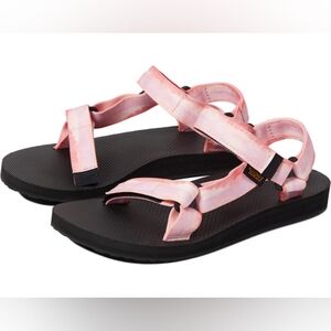NWB Teva Women's Original Universal Tie-Dye Sandal Sorbet Pink Size 7‎